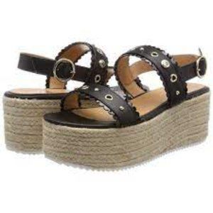 Love Moschino wedge sandals